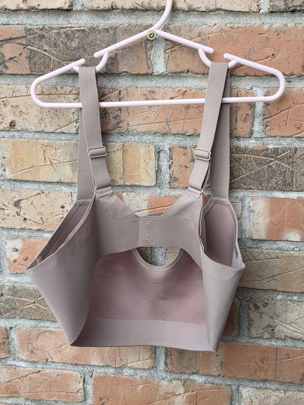 lululemon athletica Smooth Wireless Bra in Taupe